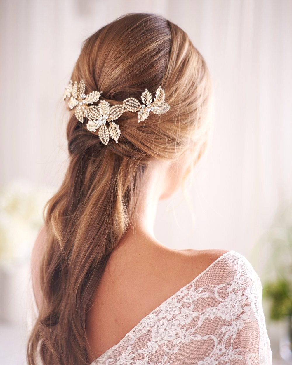 Accessoire cheveux mariage boheme MARIAGE PRECIEUX