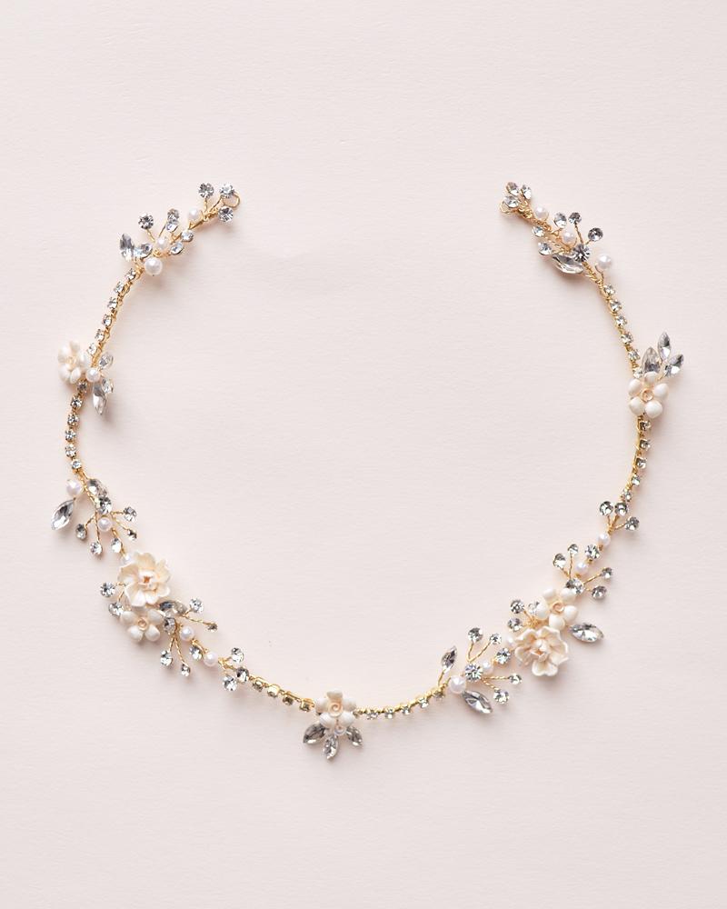 ACCESSOIRE TETE POUR MARIAGE<BR>Natalie Or - MP Paris