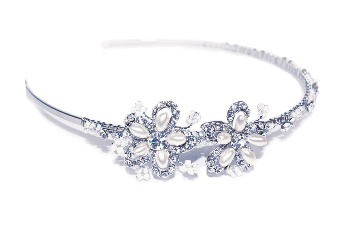 ACESSOIRE DE CHEVEUX MARIÉE&lt;BR&gt;Amelia