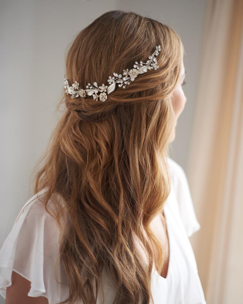 Bijoux de cheveu mariée, coiffure mariage, accessoires coiffure