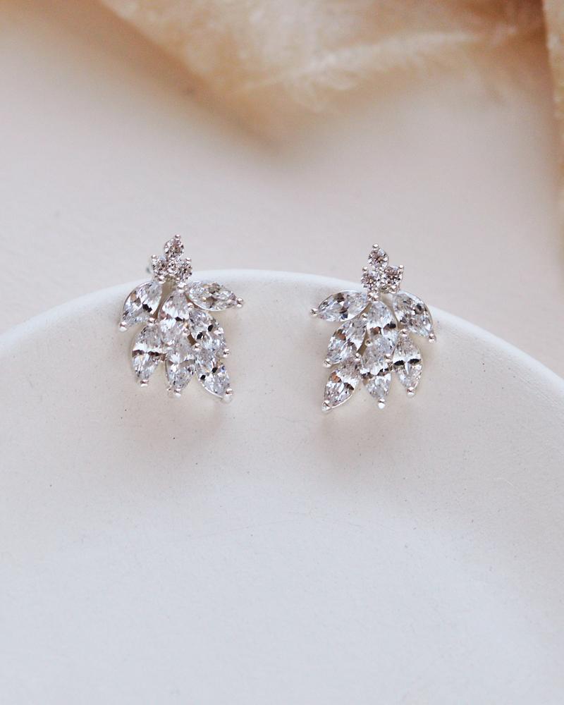 BOUCLES D&#39;OREILLES POUR MARIAGE&lt;BR&gt;Mia