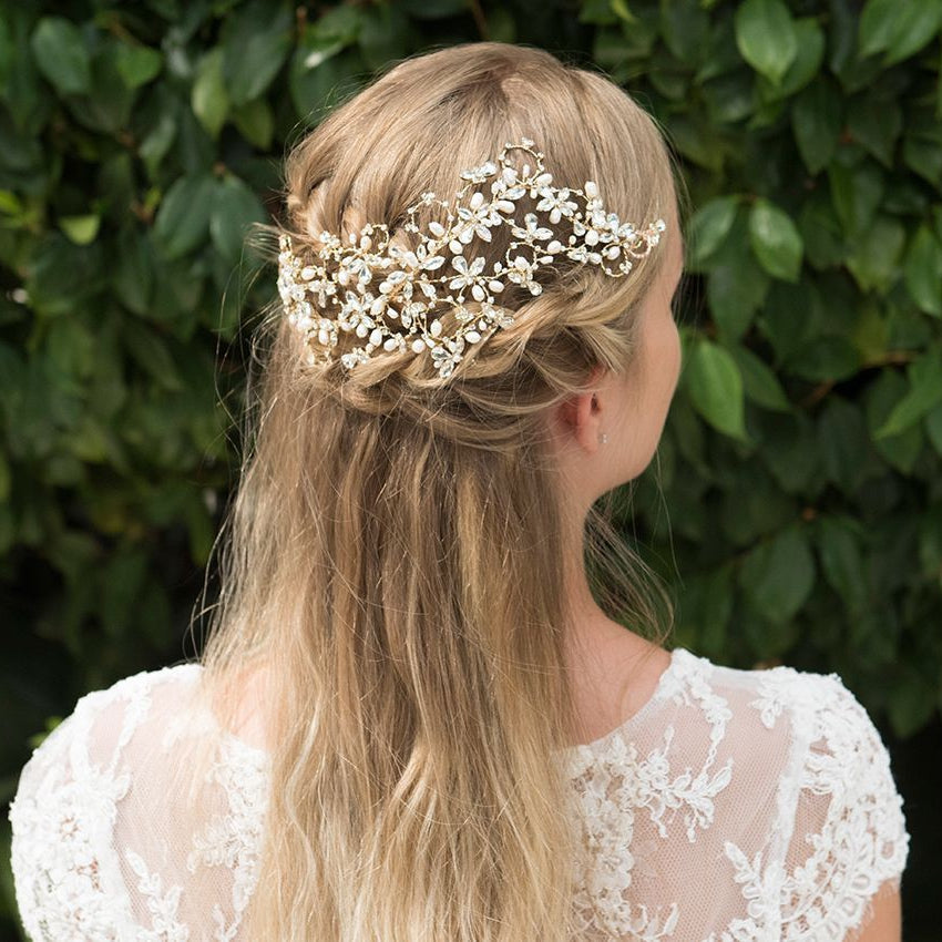 HEADBAND DE MARIAGE&lt;BR&gt;Saffron - MP Paris