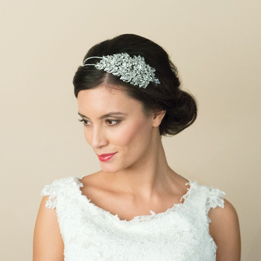 BIJOU DE TÊTE MARIAGE&lt;BR&gt;Luna - MP Paris