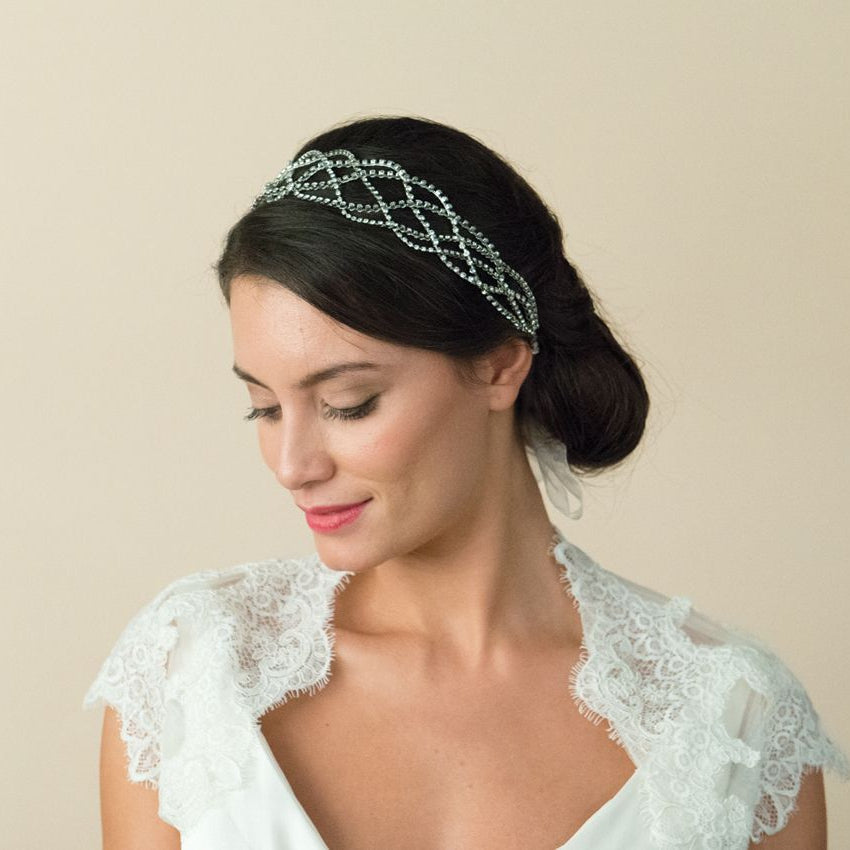 HEADBAND POUR MARIEE&lt;BR&gt;Venus - MP Paris