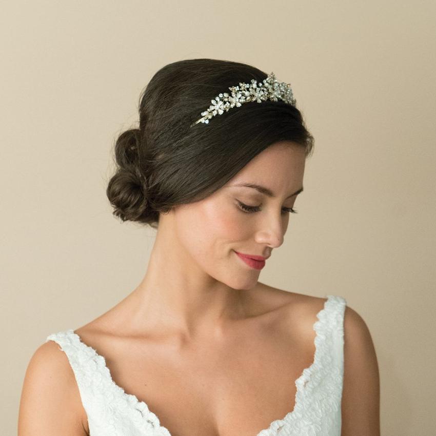 DIADÈME PRINCESSE&lt;BR&gt;Seville Or - MP Paris