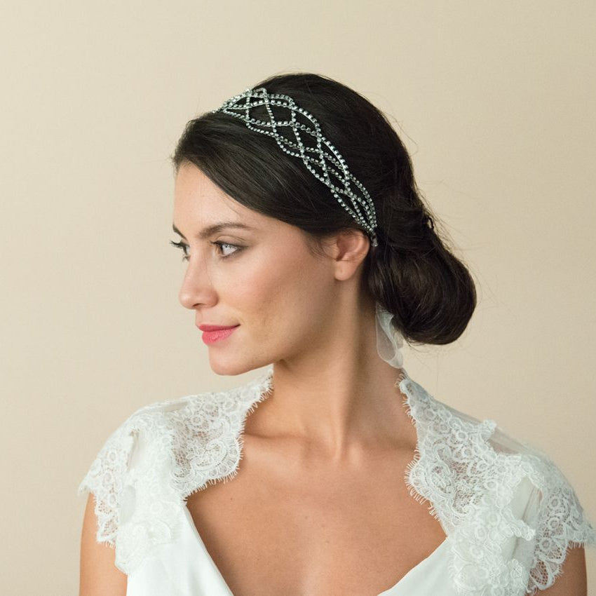 HEADBAND POUR MARIEE&lt;BR&gt;Venus - MP Paris