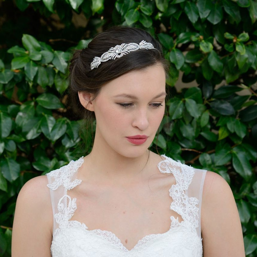 ACESSOIRE DE CHEVEUX MARIÉE&lt;BR&gt;Charlize - MP Paris