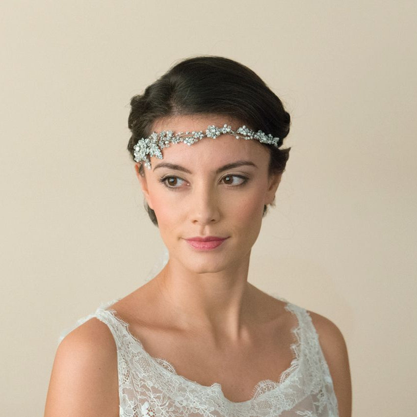 HEADBAND POUR MARIEE&lt;BR&gt;Gizelle - MP Paris