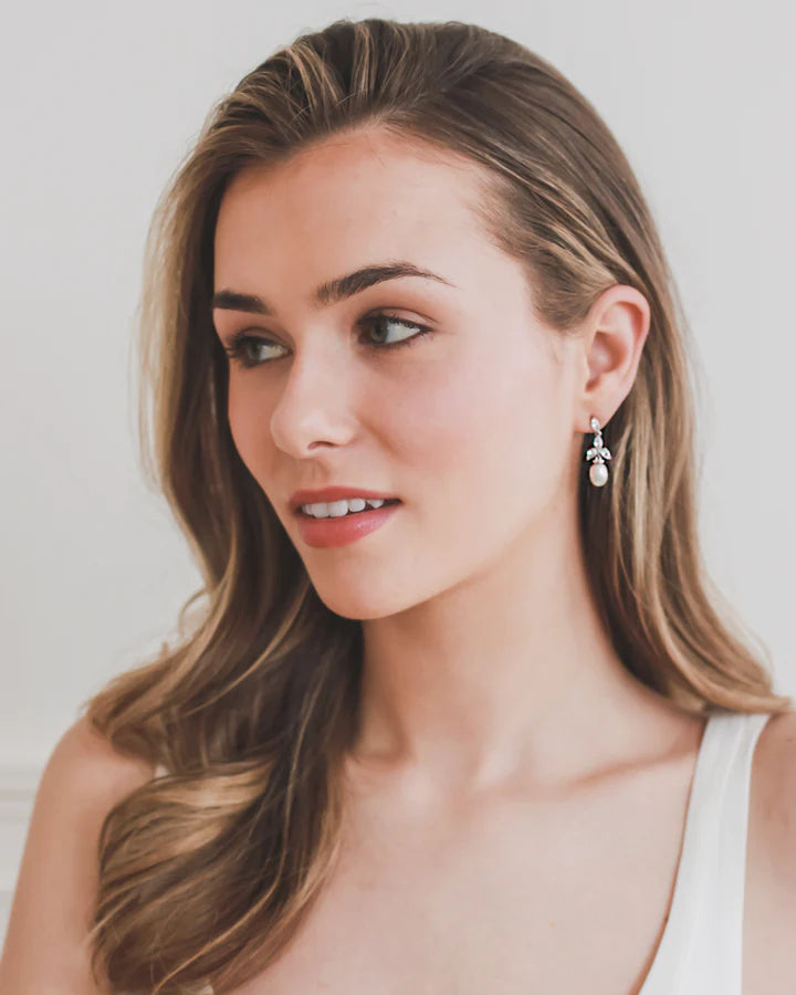 BOUCLES D OREILLES MARIÉE&lt;BR&gt;Olivia Or ou argent