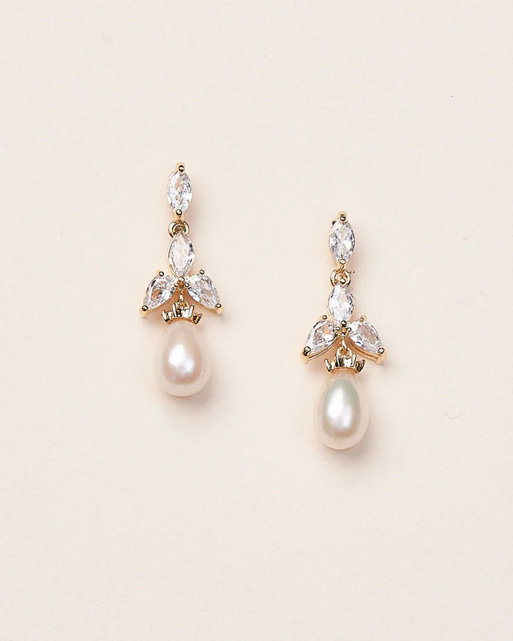 BOUCLES D OREILLES MARIÉE&lt;BR&gt;Olivia Or ou argent