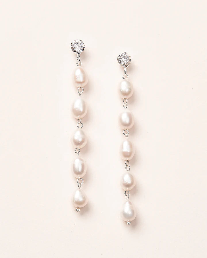 BOUCLES D OREILLES MARIÉE&lt;BR&gt;Charlotte Pearl