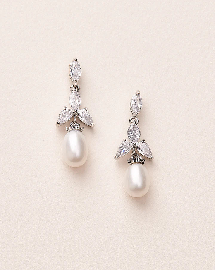 BOUCLES D OREILLES MARIÉE&lt;BR&gt;Olivia Or ou argent