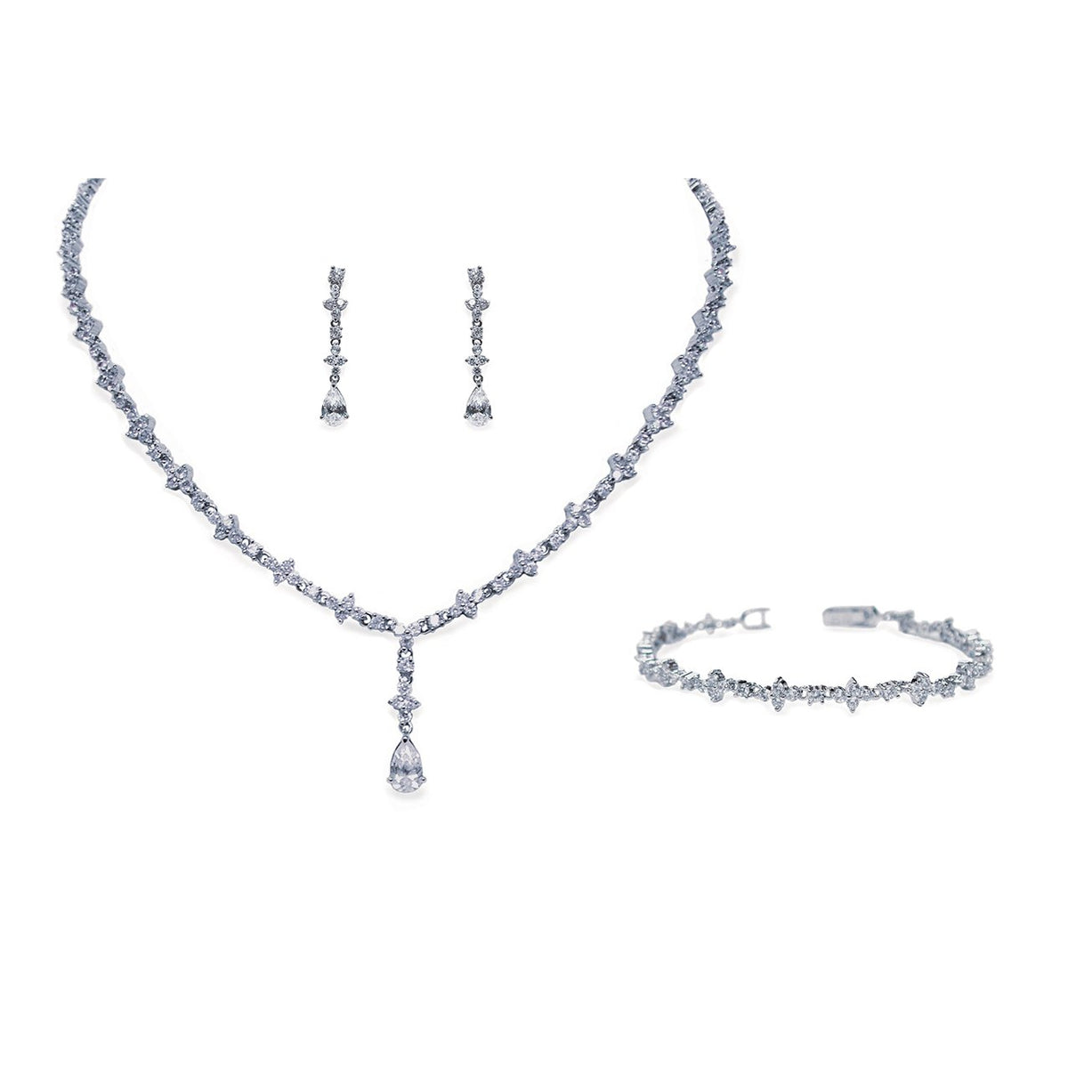 Parure Collier - Boucles d&#39;oreilles - Bracelet&lt;br&gt;Kensington - MP Paris