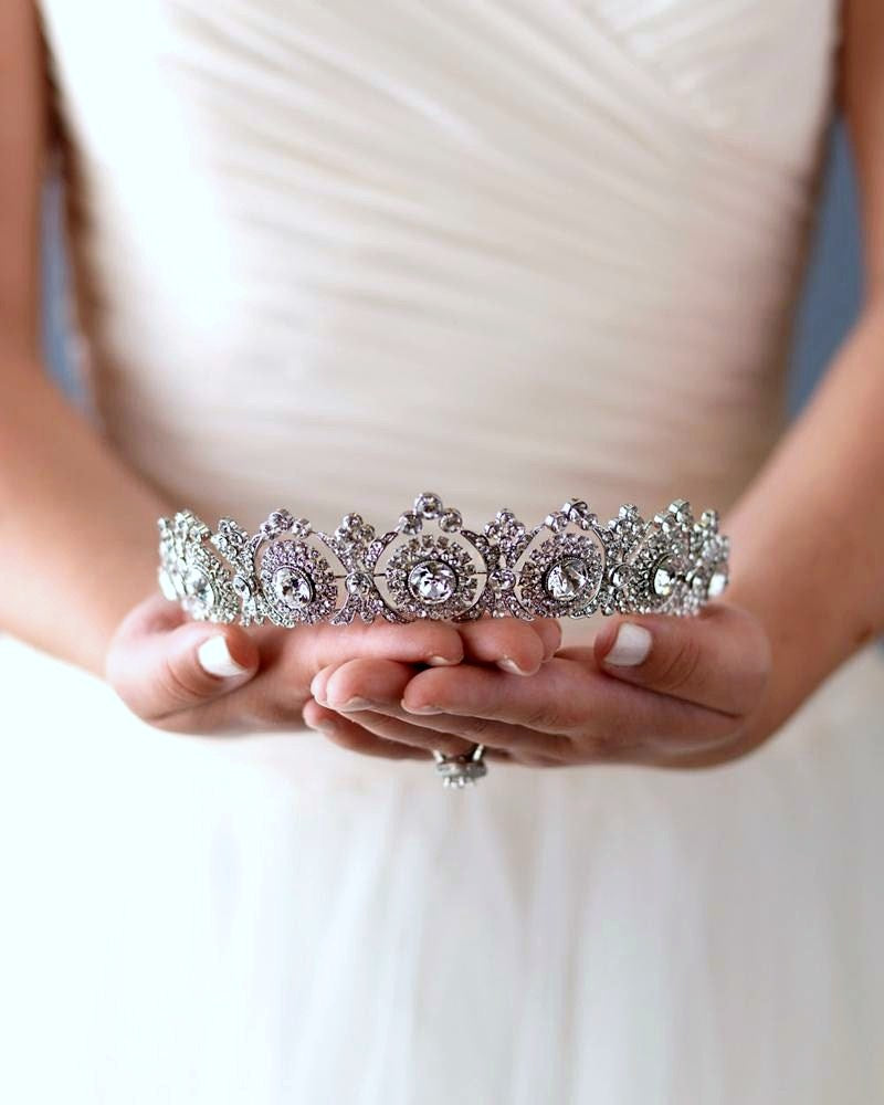 TIARE DE MARIÉE<BR>Joelle Or rose - MP Paris