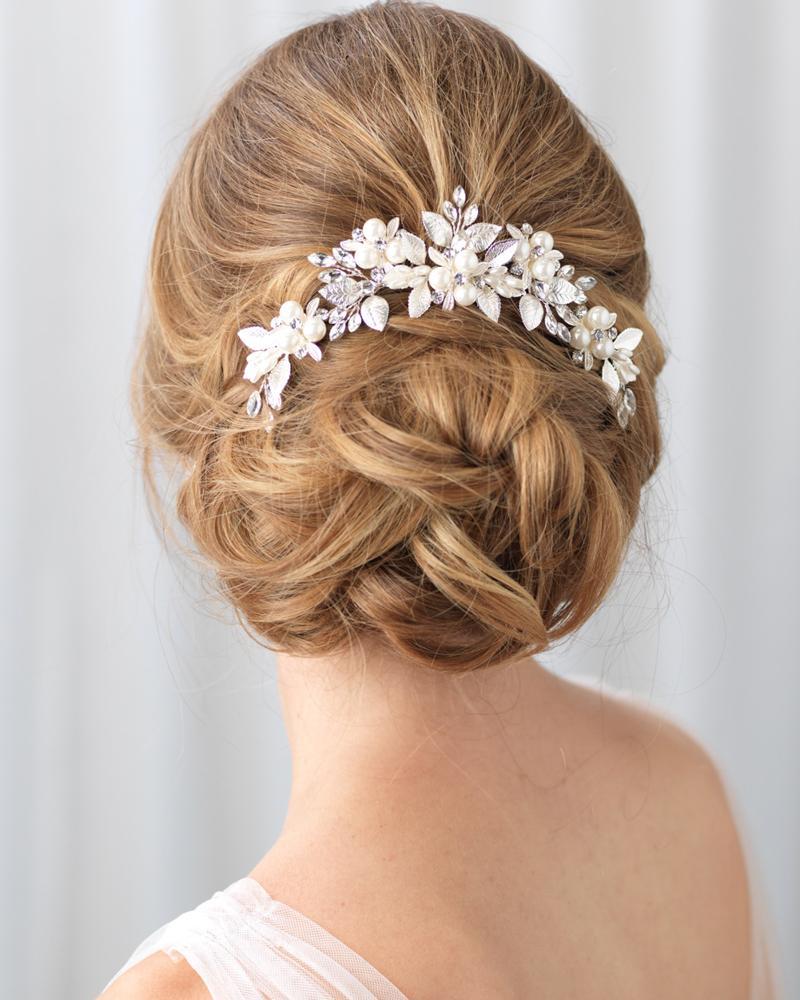 BIJOUX DE TETE PERLE&lt;BR&gt;Julia