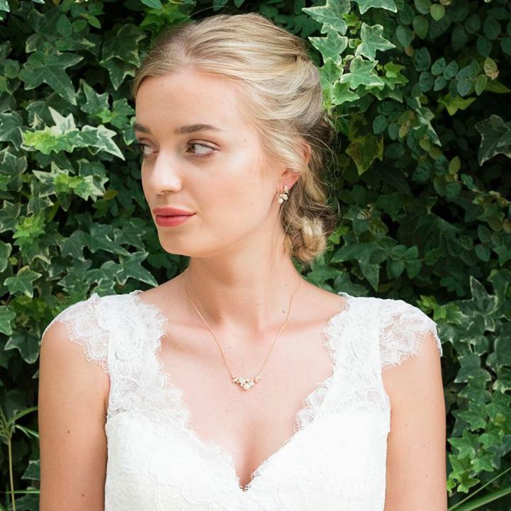 PARURE MARIAGE PERLE&lt;BR&gt;Aphrodite Or - MP Paris