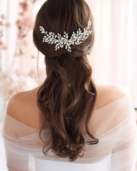 Peigne cheveux bijoux MARIAGE PRECIEUX