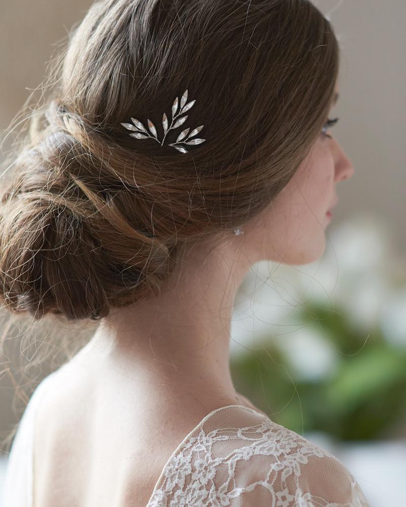 pics a chignon pour la mariee